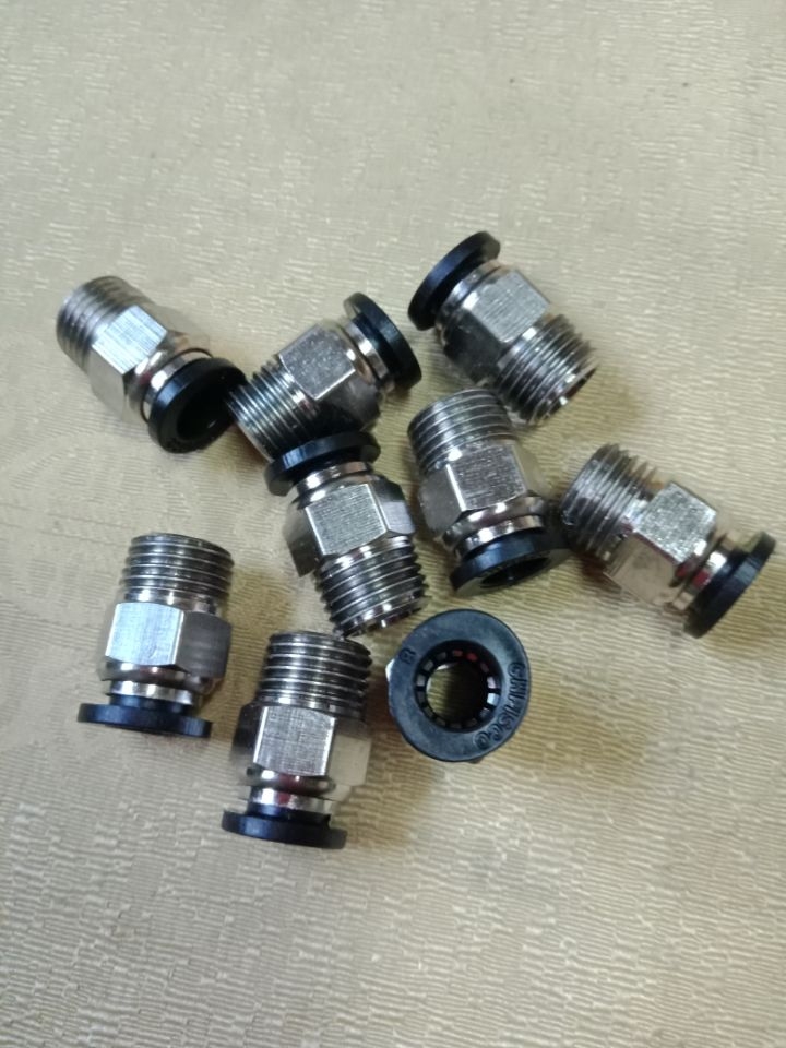 供應不銹鋼直通快插接頭  單卡套接頭